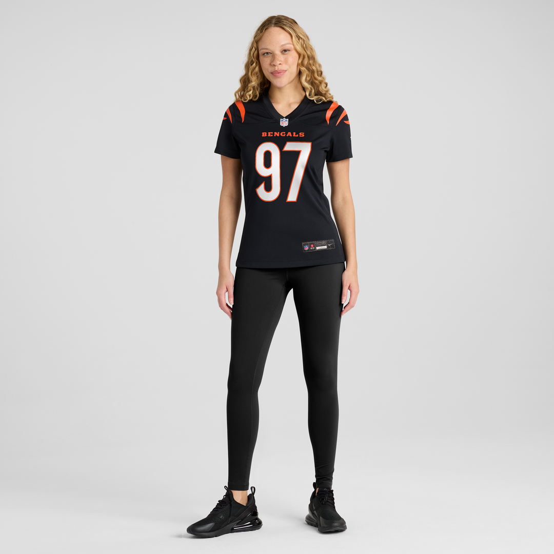 Dexter Lawrence II Cincinnati Bengals Nike Women's Game Jersey - Black Official NFL Team Apparel Football Fan Gear