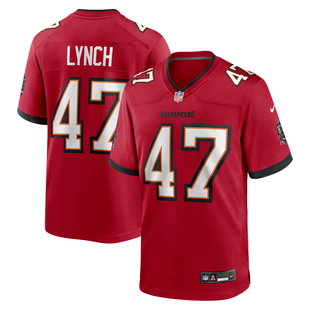 John Lynch Tampa Bay Buccaneers Nike Game Retired Player Jersey - Red Official NFL Team Apparel Football Fan Gear