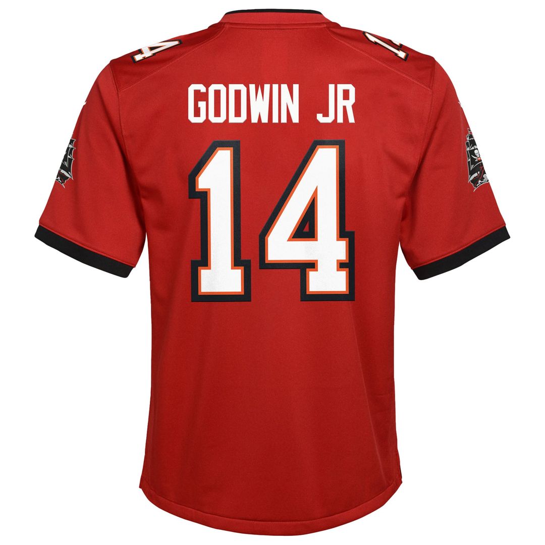 Chris Godwin Jr. Tampa Bay Buccaneers Nike Youth Game Jersey – Red Official NFL Team Apparel Football Fan Gear