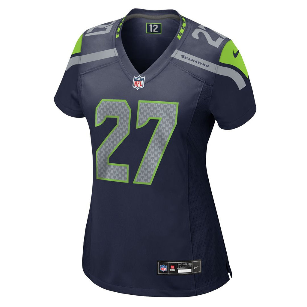 Riq Woolen Seattle Seahawks Nike Women's Team Game Jersey - College Navy Official NFL Team Apparel Football Fan Gear