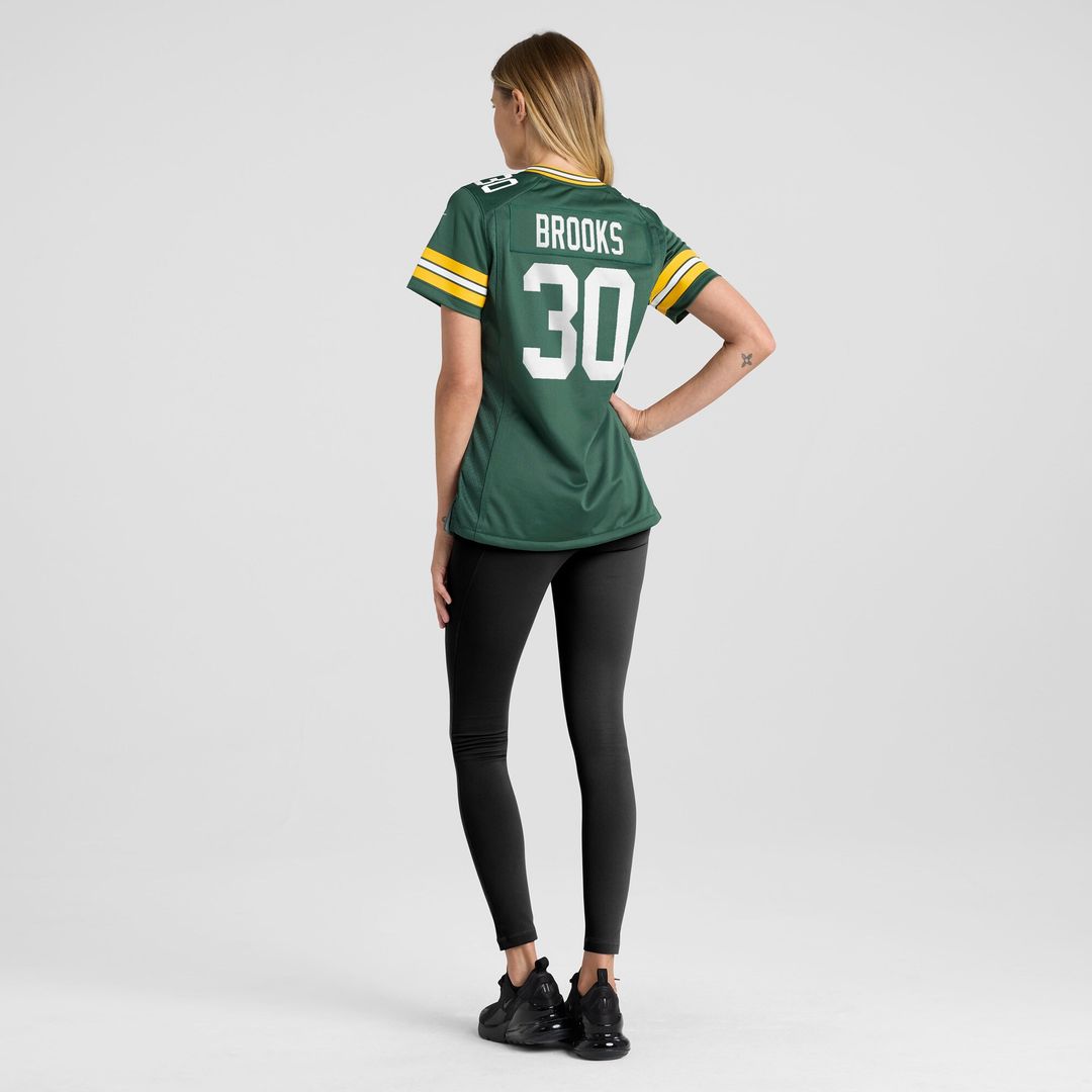Chris Brooks Green Bay Packers Nike Women's Team Game Jersey - Green Official NFL Team Apparel Football Fan Gear