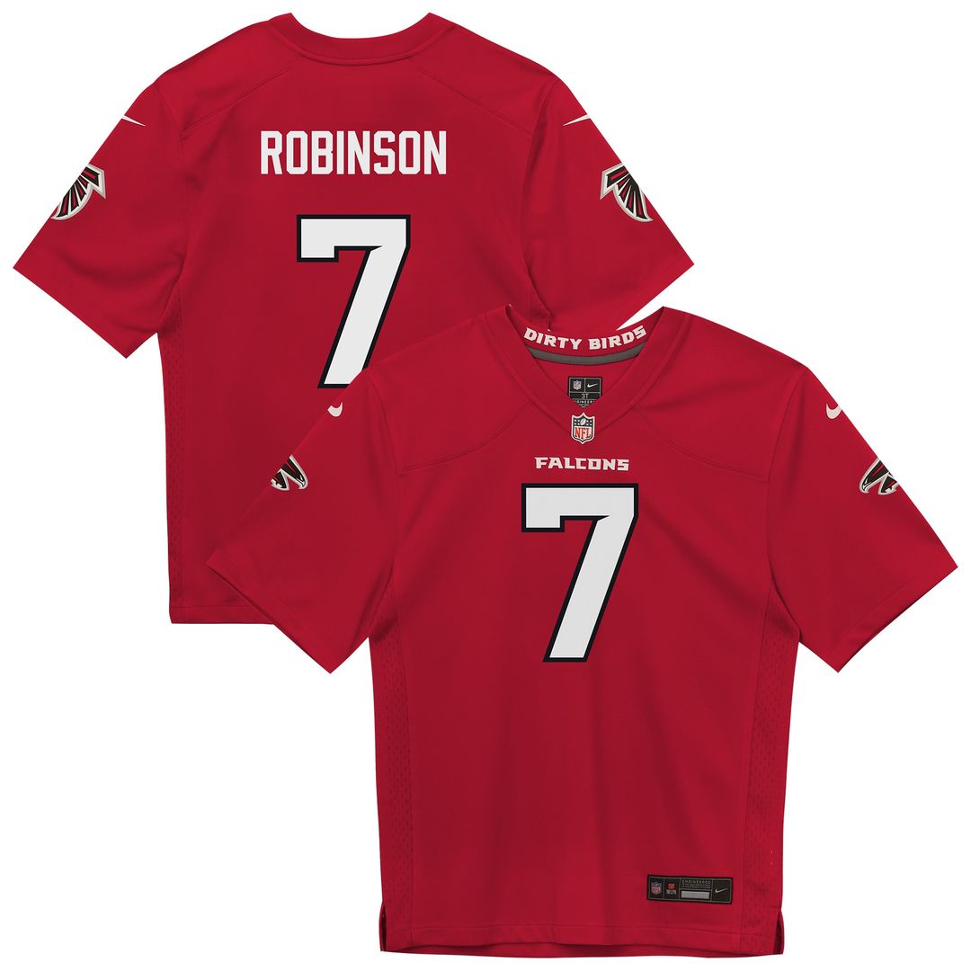 Bijan Robinson Atlanta Falcons Nike Toddler Team Game Jersey - Red Official NFL Team Apparel Football Fan Gear
