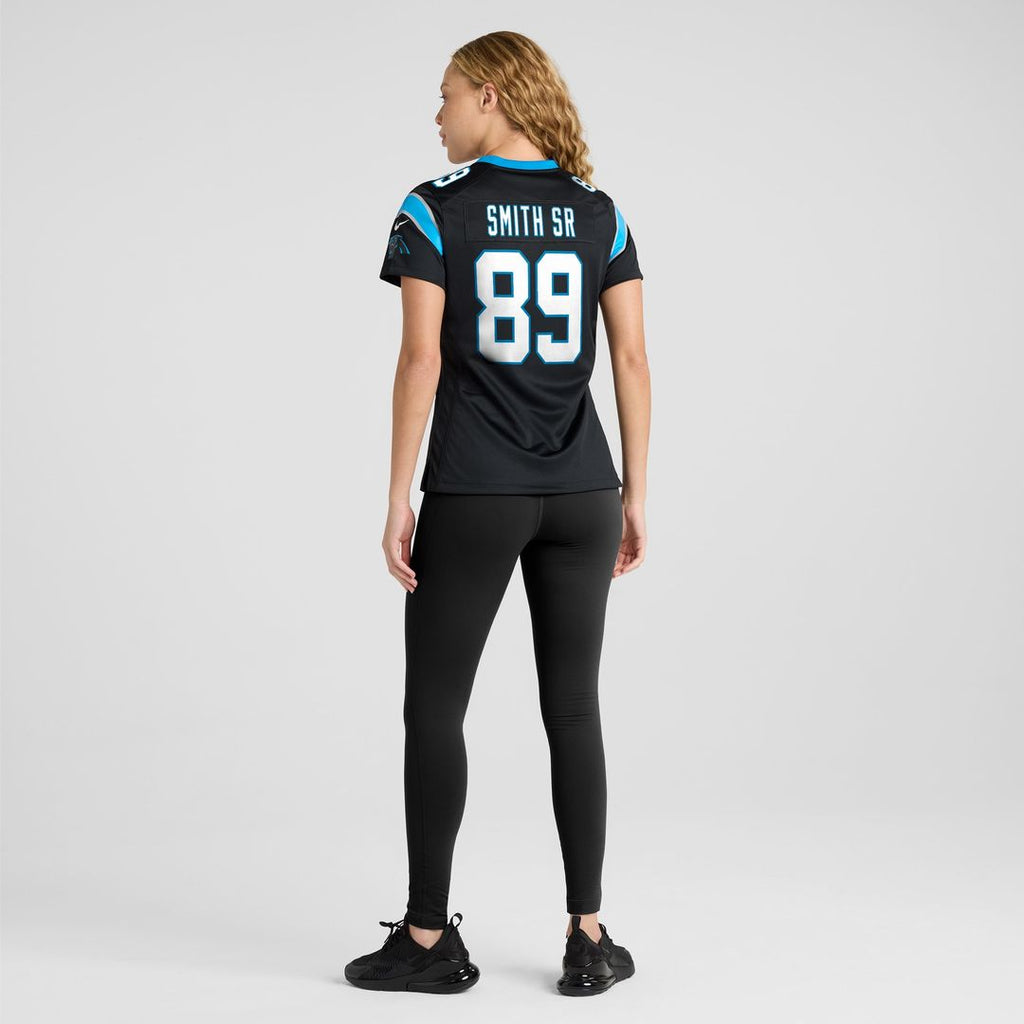 Steve Smith Sr. Carolina Panthers Nike Women's Retired Player Game Jersey - Black Official NFL Team Apparel Football Fan Gear