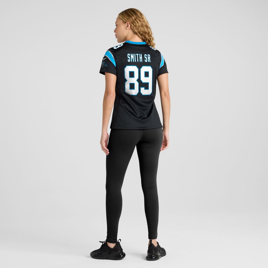 Steve Smith Sr. Carolina Panthers Nike Women's Retired Player Game Jersey - Black Official NFL Team Apparel Football Fan Gear