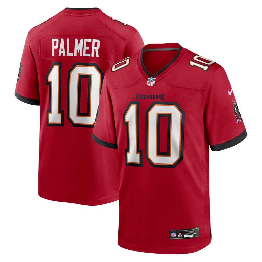 Trey Palmer Tampa Bay Buccaneers Nike Game Jersey - Red Official NFL Team Apparel Football Fan Gear