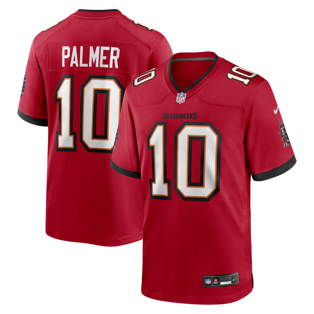 Trey Palmer Tampa Bay Buccaneers Nike Game Jersey - Red Official NFL Team Apparel Football Fan Gear