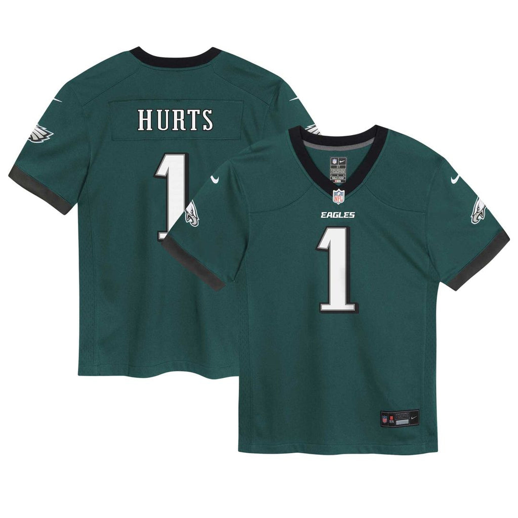 Jalen Hurts Philadelphia Eagles Nike Toddler Game Jersey - Midnight Green Official NFL Team Apparel Football Fan Gear