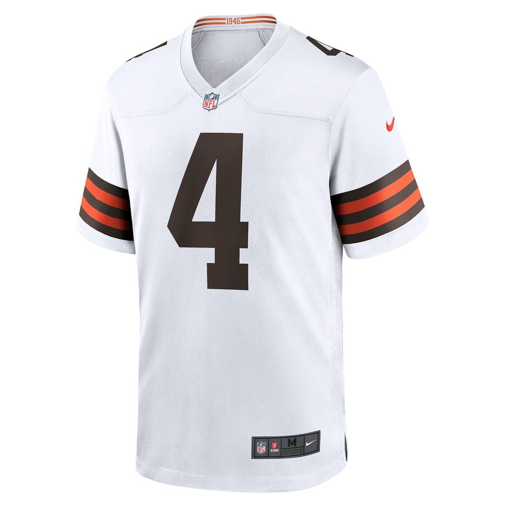 Deshaun Watson Cleveland Browns Nike Game Jersey - White Official NFL Team Apparel Football Fan Gear