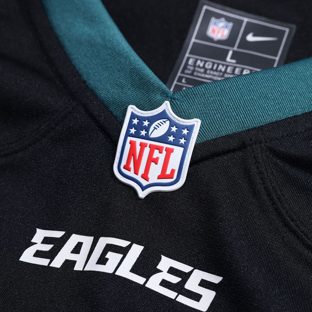 Cooper DeJean Philadelphia Eagles Nike Alternate Player Game Jersey - Black Official NFL Team Apparel Football Fan Gear