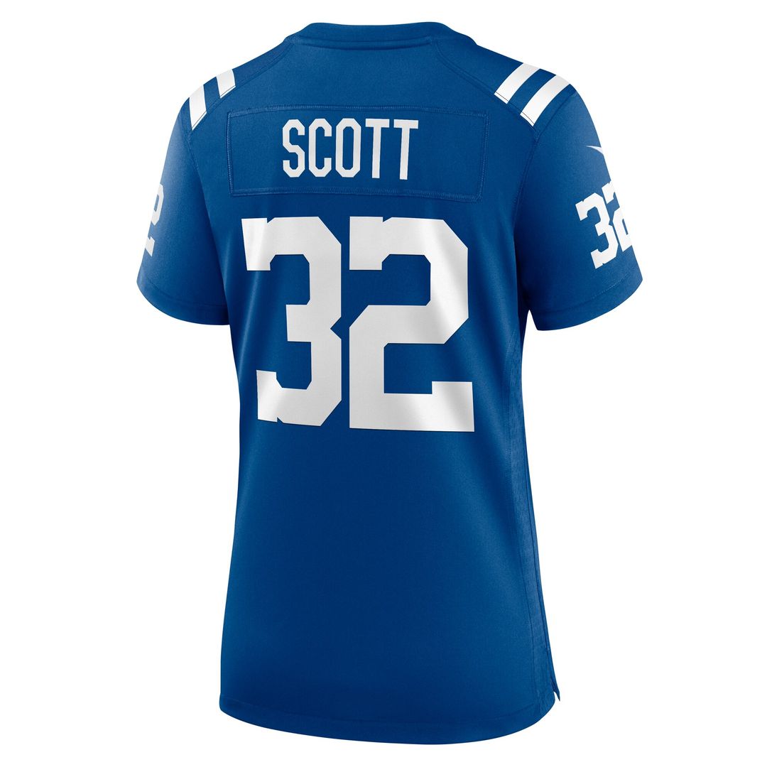 Daniel Scott Indianapolis Colts Nike Women's Team Game Jersey - Royal Official NFL Team Apparel Football Fan Gear