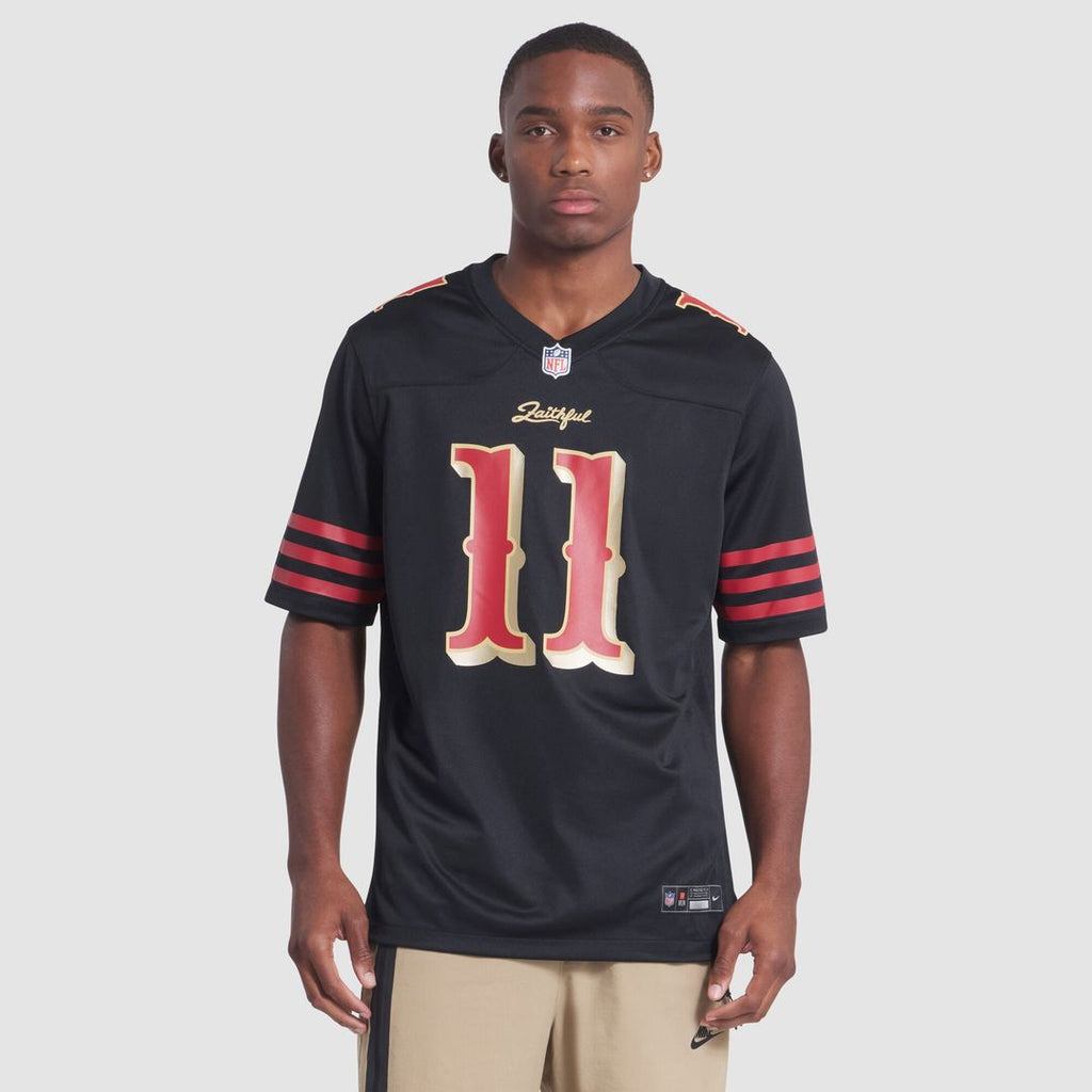 Brandon Aiyuk San Francisco 49ers Nike 2025 Rivalries Collection Game Jersey - Black Official NFL Team Apparel Football Fan Gear