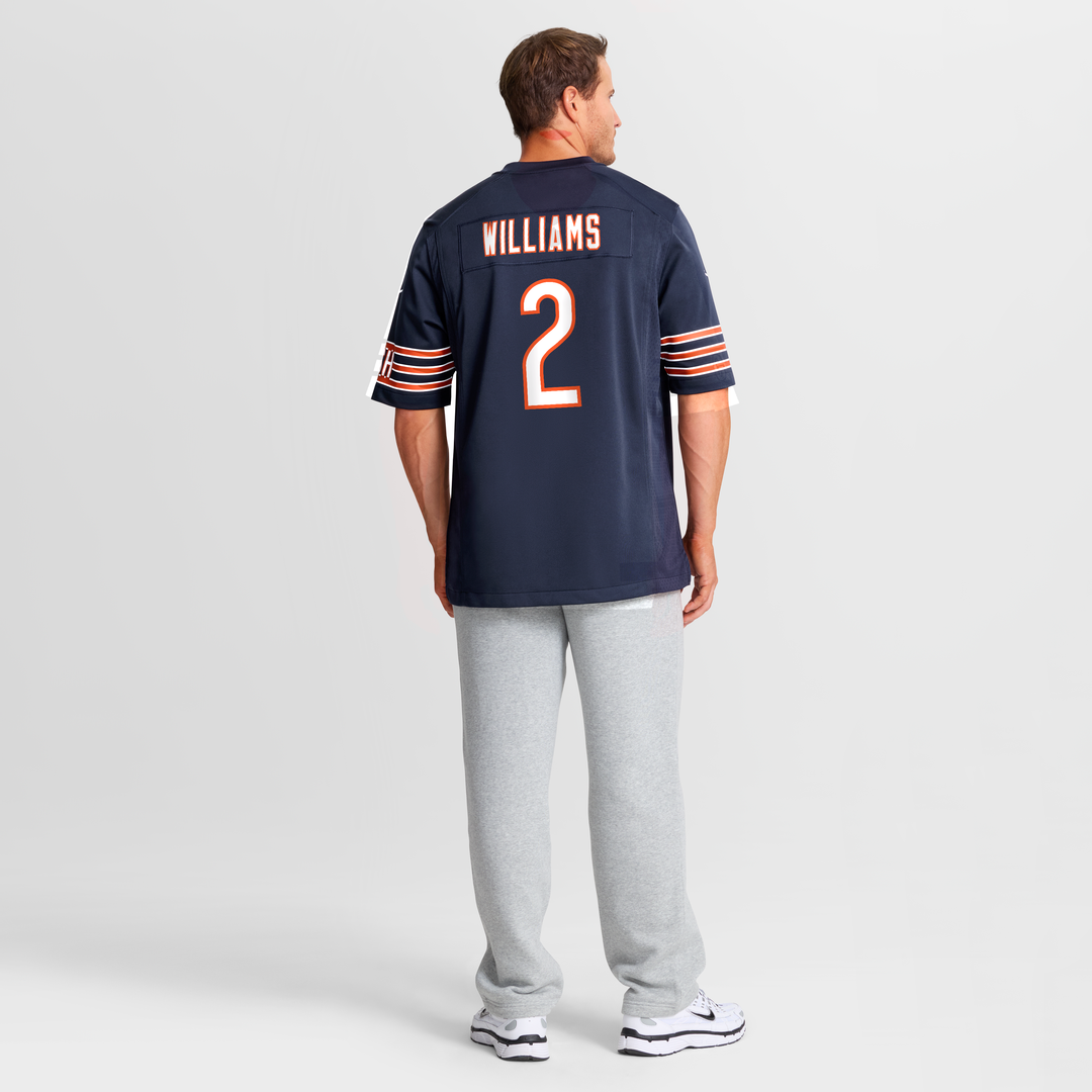 Caleb Williams Chicago Bears Nike Alternate Player Game Jersey - Orange Official NFL Team Apparel Football Fan Gear