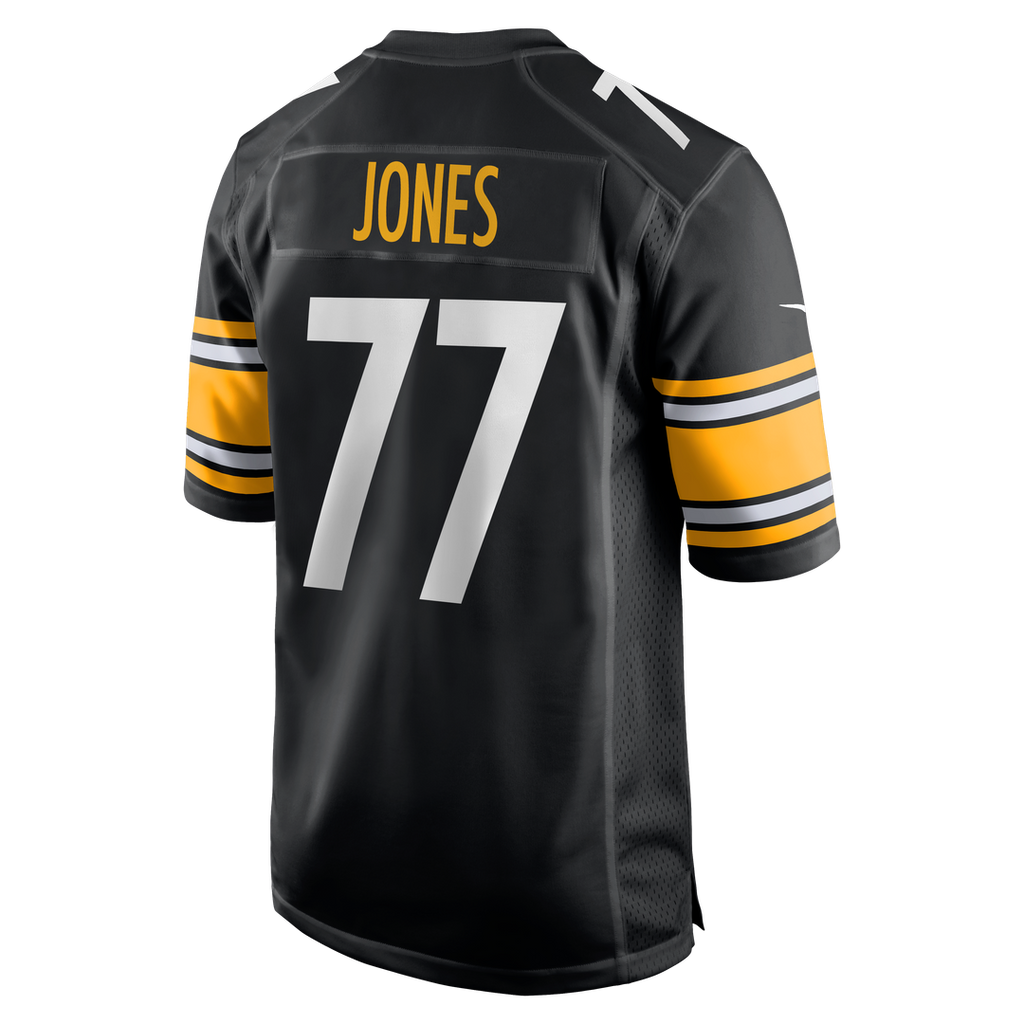 Broderick Jones Pittsburgh Steelers Nike Game Jersey - Black Official NFL Team Apparel Football Fan Gear