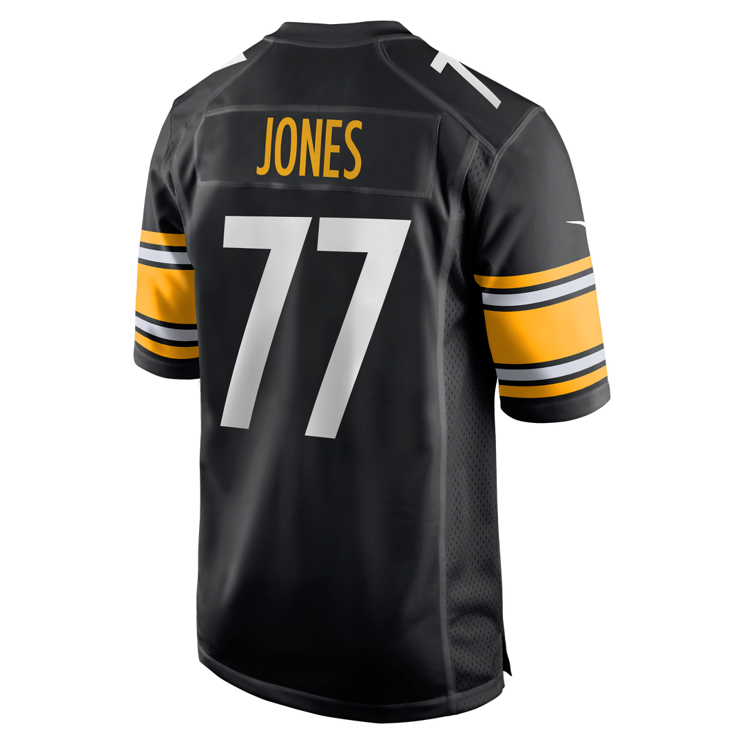 Broderick Jones Pittsburgh Steelers Nike Game Jersey - Black Official NFL Team Apparel Football Fan Gear