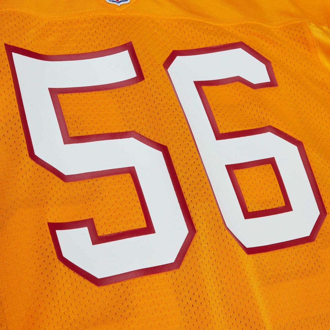 Hardy Nickerson Tampa Bay Buccaneers 1993 Mitchell & Ness Authentic Throwback Retired Player Jersey - Orange Official NFL Team Apparel Football Fan Ge