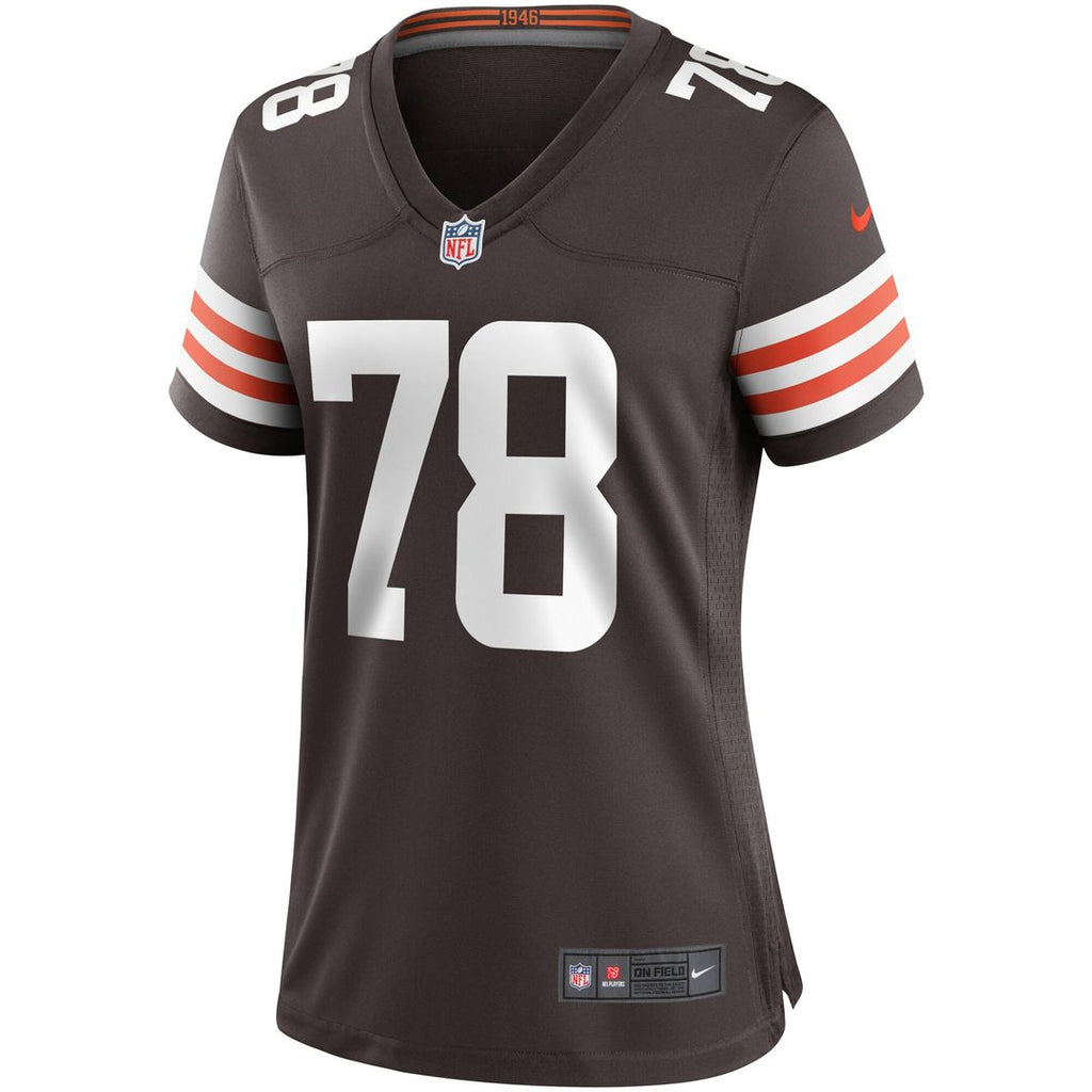 Jack Conklin Cleveland Browns Nike Women's Player Game Jersey - Brown Official NFL Team Apparel Football Fan Gear