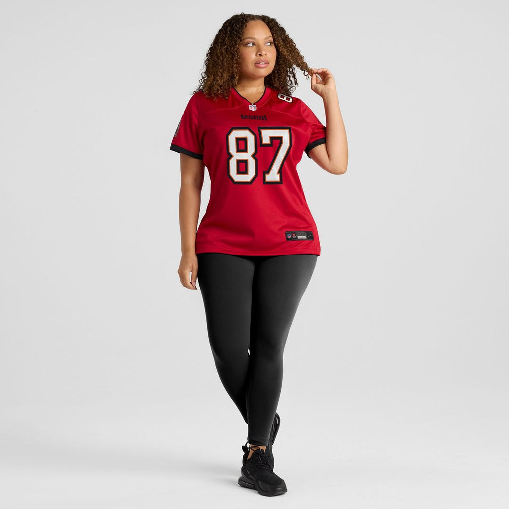 Payne Durham Tampa Bay Buccaneers Nike Women's Game Jersey - Red Official NFL Team Apparel Football Fan Gear