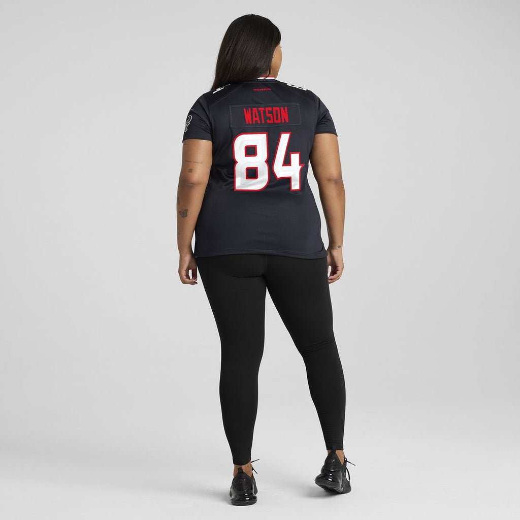 Justin Watson Houston Texans Nike Women's Team Game Jersey - Navy Official NFL Team Apparel Football Fan Gear