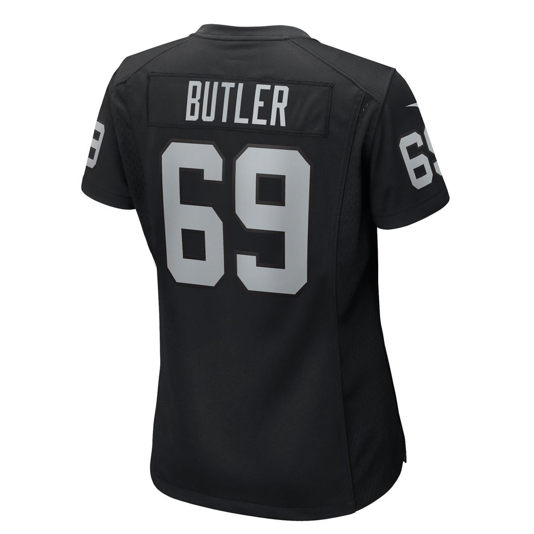 Adam Butler Las Vegas Raiders Nike Women's Game Jersey - Black Official NFL Team Apparel Football Fan Gear
