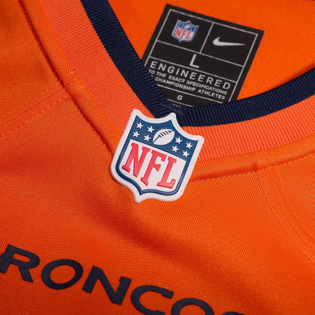 Sai'vion Jones Denver Broncos Nike Team Game Jersey - Orange Official NFL Team Apparel Football Fan Gear