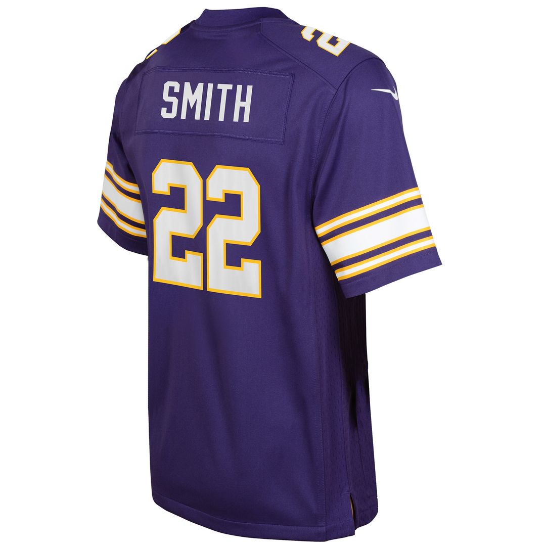 Harrison Smith Minnesota Vikings Nike Youth Game Jersey - Purple Official NFL Team Apparel Football Fan Gear