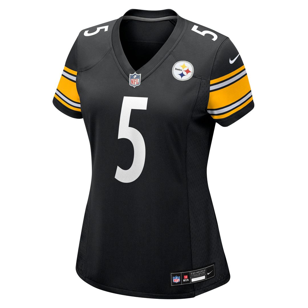 Jalen Ramsey Pittsburgh Steelers Nike Women's Team Game Jersey - Black Official NFL Team Apparel Football Fan Gear
