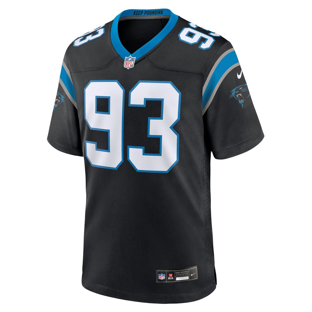 LaBryan Ray Carolina Panthers Nike Team Game Jersey - Black Official NFL Team Apparel Football Fan Gear