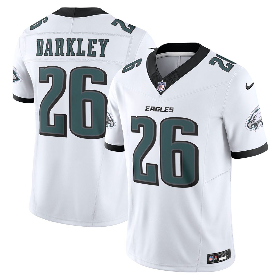 Saquon Barkley Philadelphia Eagles Nike Vapor F.U.S.E. Limited Jersey - Midnight Green Official NFL Team Apparel Football Fan Gear