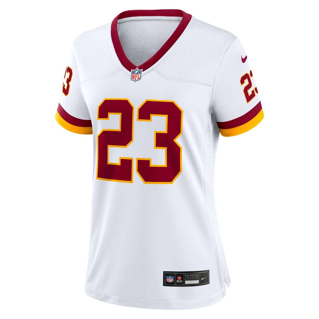 Trey Amos Washington Commanders Nike Women's Game Super Bowl Era Jersey - White Official NFL Team Apparel Football Fan Gear