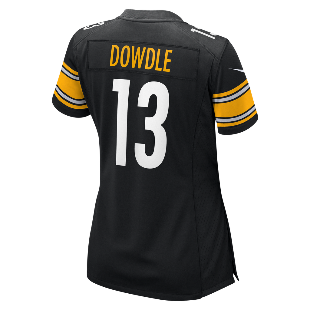 Rico Dowdle Pittsburgh Steelers Nike Women's Team Game Jersey - Black Official NFL Team Apparel Football Fan Gear