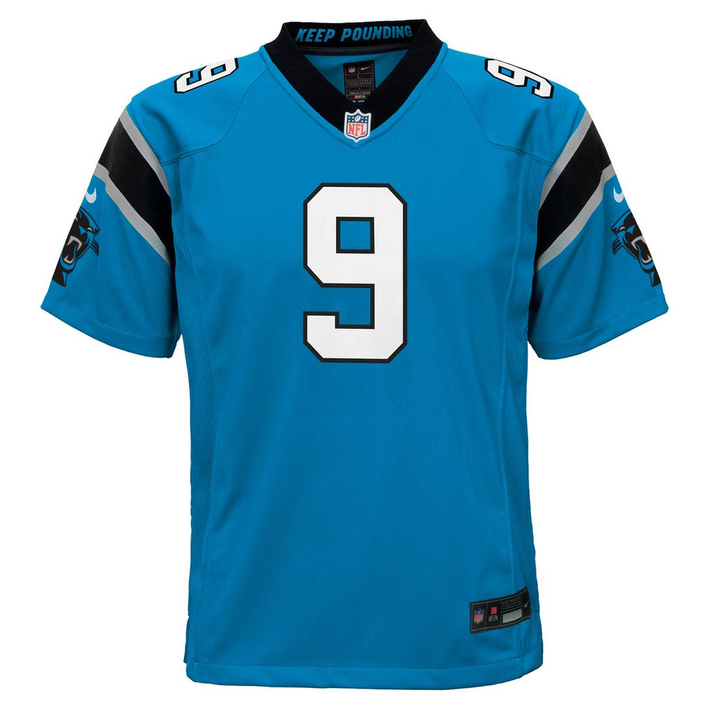 Bryce Young Carolina Panthers Nike Youth Game Jersey - Blue Official NFL Team Apparel Football Fan Gear