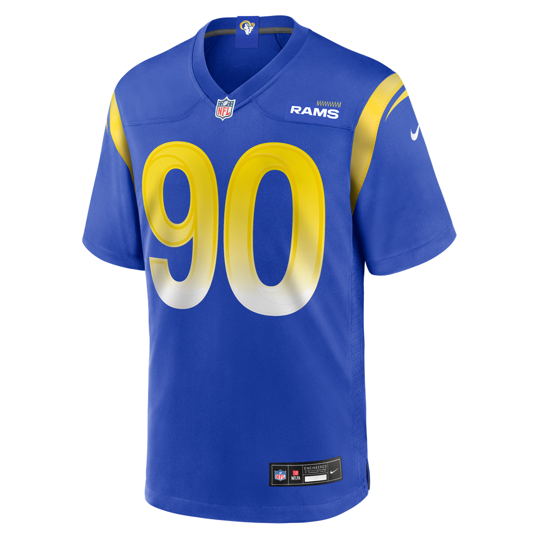 Earnest Brown IV Los Angeles Rams Nike Team Game Jersey - Royal Official NFL Team Apparel Football Fan Gear
