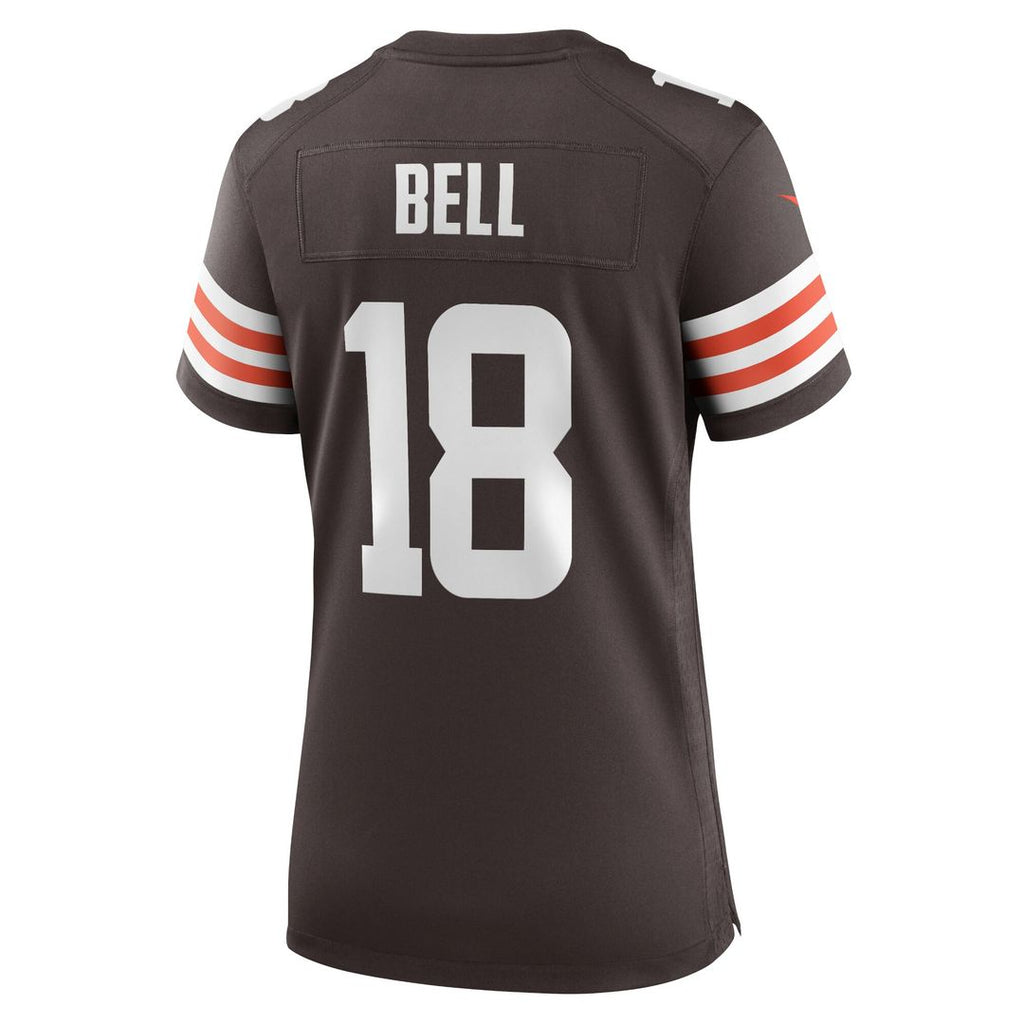 David Bell Cleveland Browns Nike Women's Game Jersey - Brown Official NFL Team Apparel Football Fan Gear