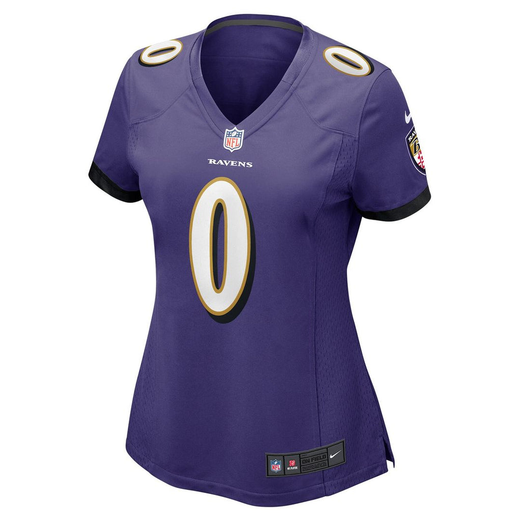 Roquan Smith Baltimore Ravens Nike Women's Team Game Jersey - Purple Official NFL Team Apparel Football Fan Gear
