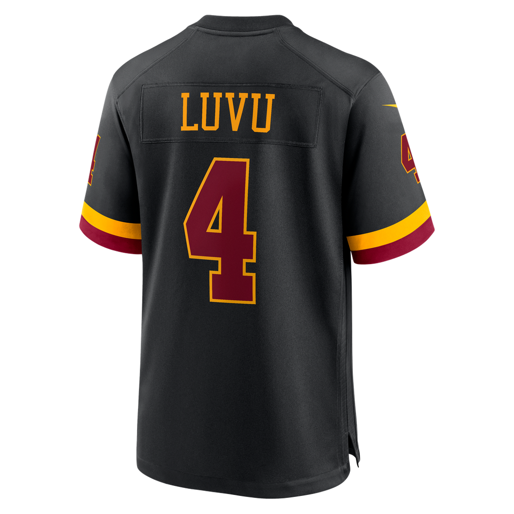 Frankie Luvu Washington Commanders Nike Hail Raiser Alternate Game Jersey - Black Official NFL Team Apparel Football Fan Gear