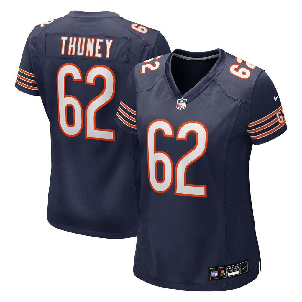 Joe Thuney Chicago Bears Nike Women's Team Game Jersey - Navy Official NFL Team Apparel Football Fan Gear