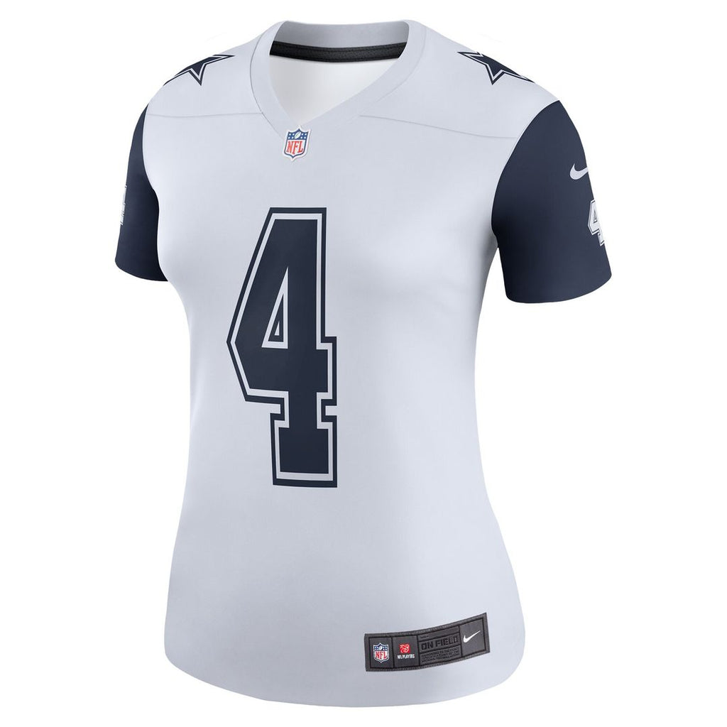 Dak Prescott Dallas Cowboys Nike Women's Legend Player Performance Top - Navy NFL Fan Gear Popular Style