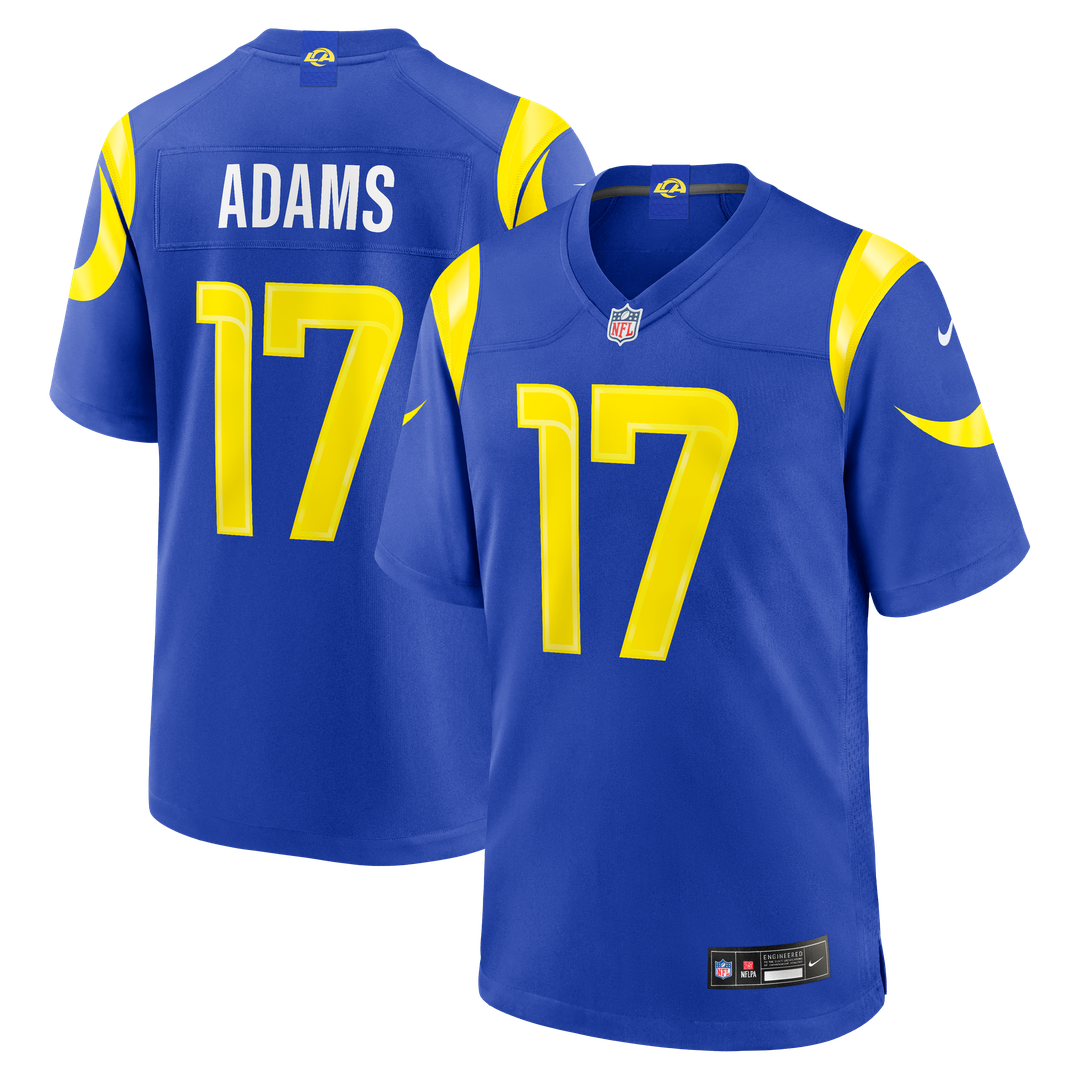 Davante Adams Los Angeles Rams Nike Team Game Player Jersey - Royal Official NFL Team Apparel Football Fan Gear