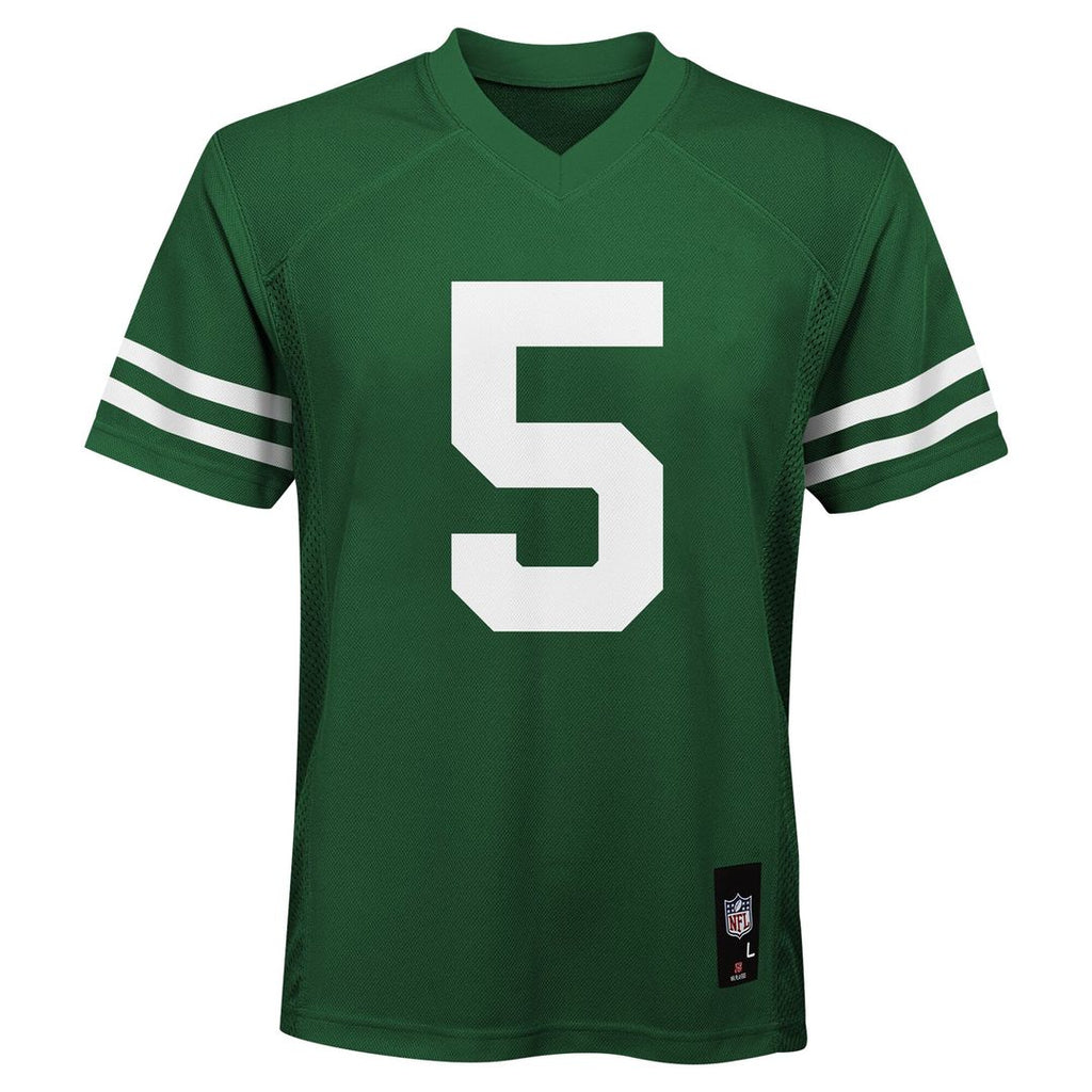Garrett Wilson New York Jets Youth Replica Player Jersey - Legacy Green Official NFL Team Apparel Football Fan Gear