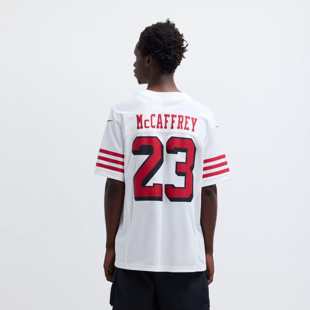 Christian McCaffrey San Francisco 49ers Nike Vapor F.U.S.E. Limited Jersey - Scarlet Official NFL Team Apparel Football Fan Gear