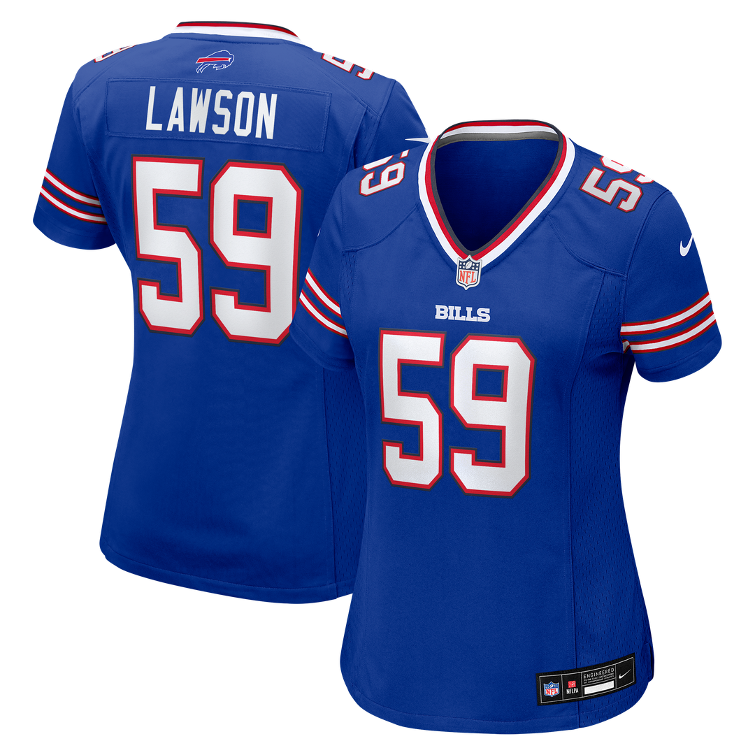 Shaq Lawson Buffalo Bills Nike Women's Team Game Jersey - Royal Official NFL Team Apparel Football Fan Gear