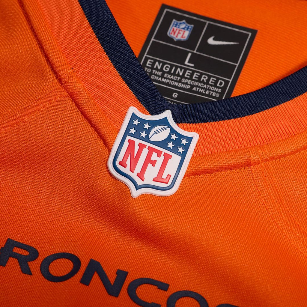 Mike McGlinchey Denver Broncos Nike Team Game Jersey - Orange Official NFL Team Apparel Football Fan Gear