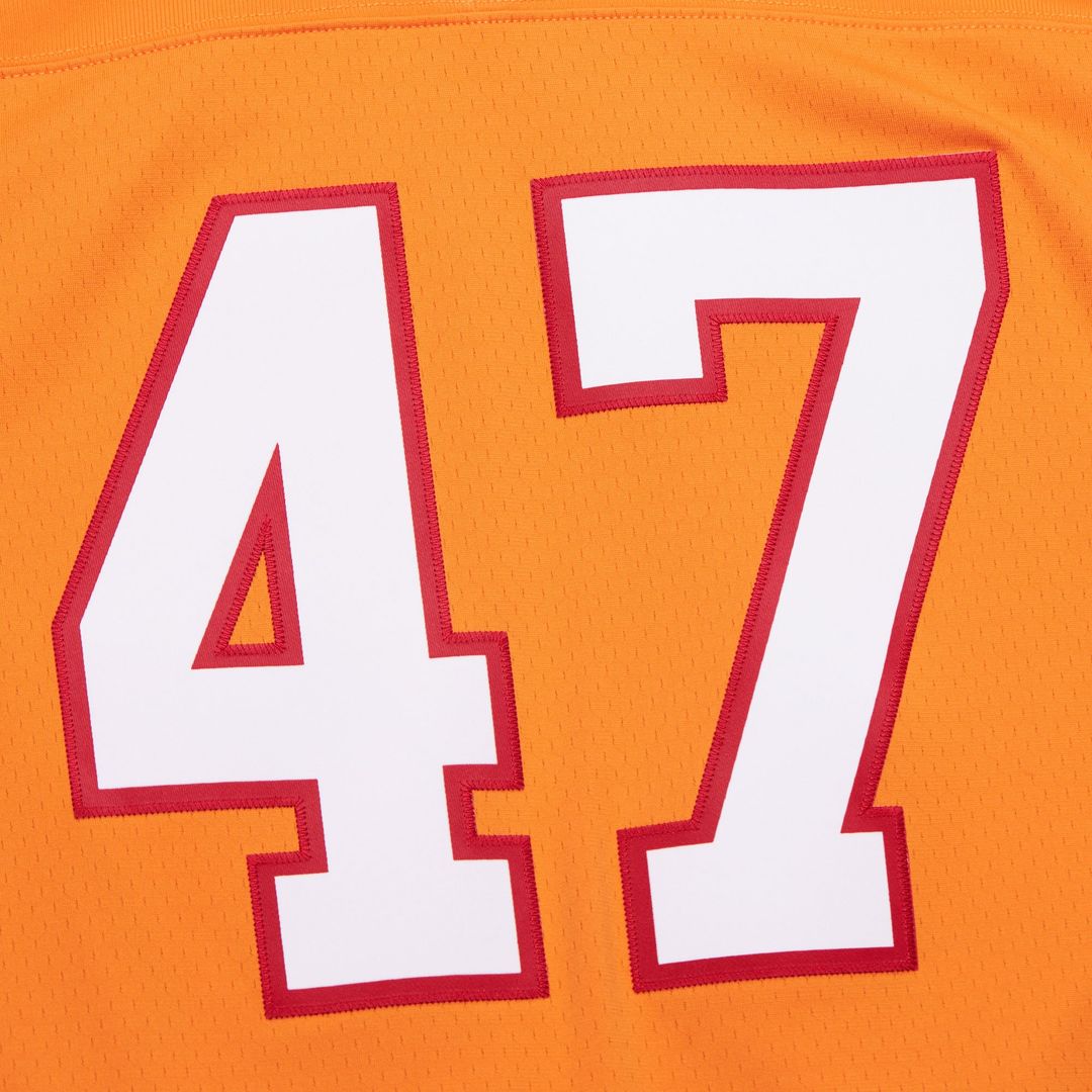 John Lynch Tampa Bay Buccaneers Mitchell & Ness 1993 Legacy Replica Jersey - Orange Official NFL Team Apparel Football Fan Gear