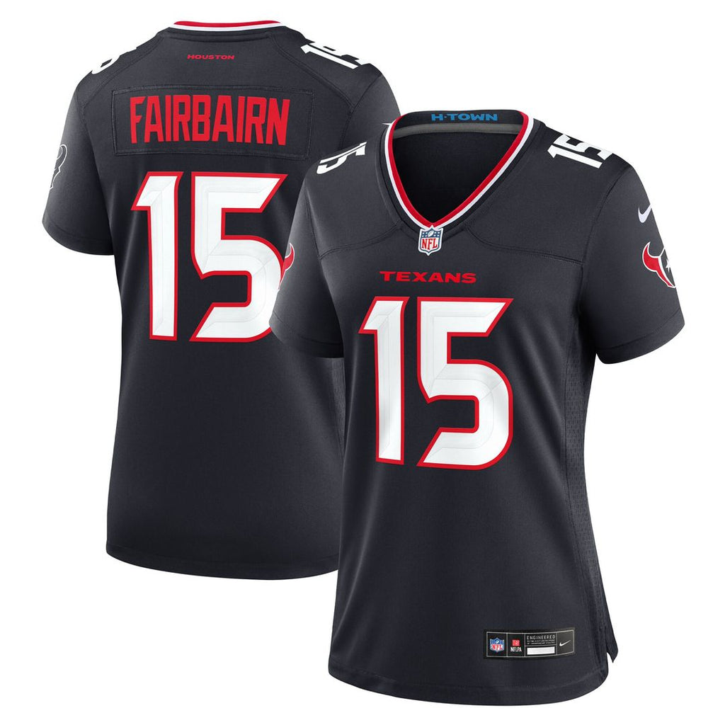 Ka'imi Fairbairn Houston Texans Nike Women's Team Game Jersey - Navy Official NFL Team Apparel Football Fan Gear