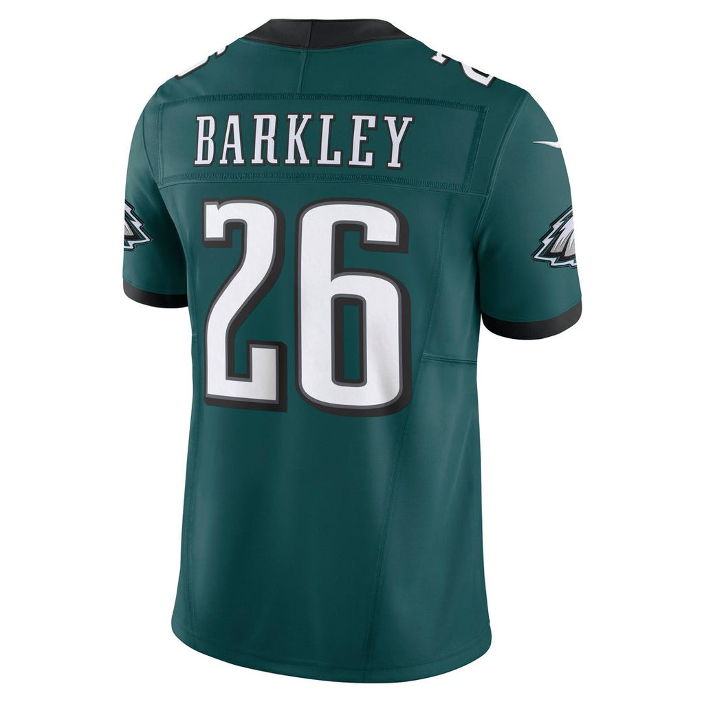 Saquon Barkley Philadelphia Eagles Nike Vapor F.U.S.E. Limited Jersey - Midnight Green Official NFL Team Apparel Football Fan Gear