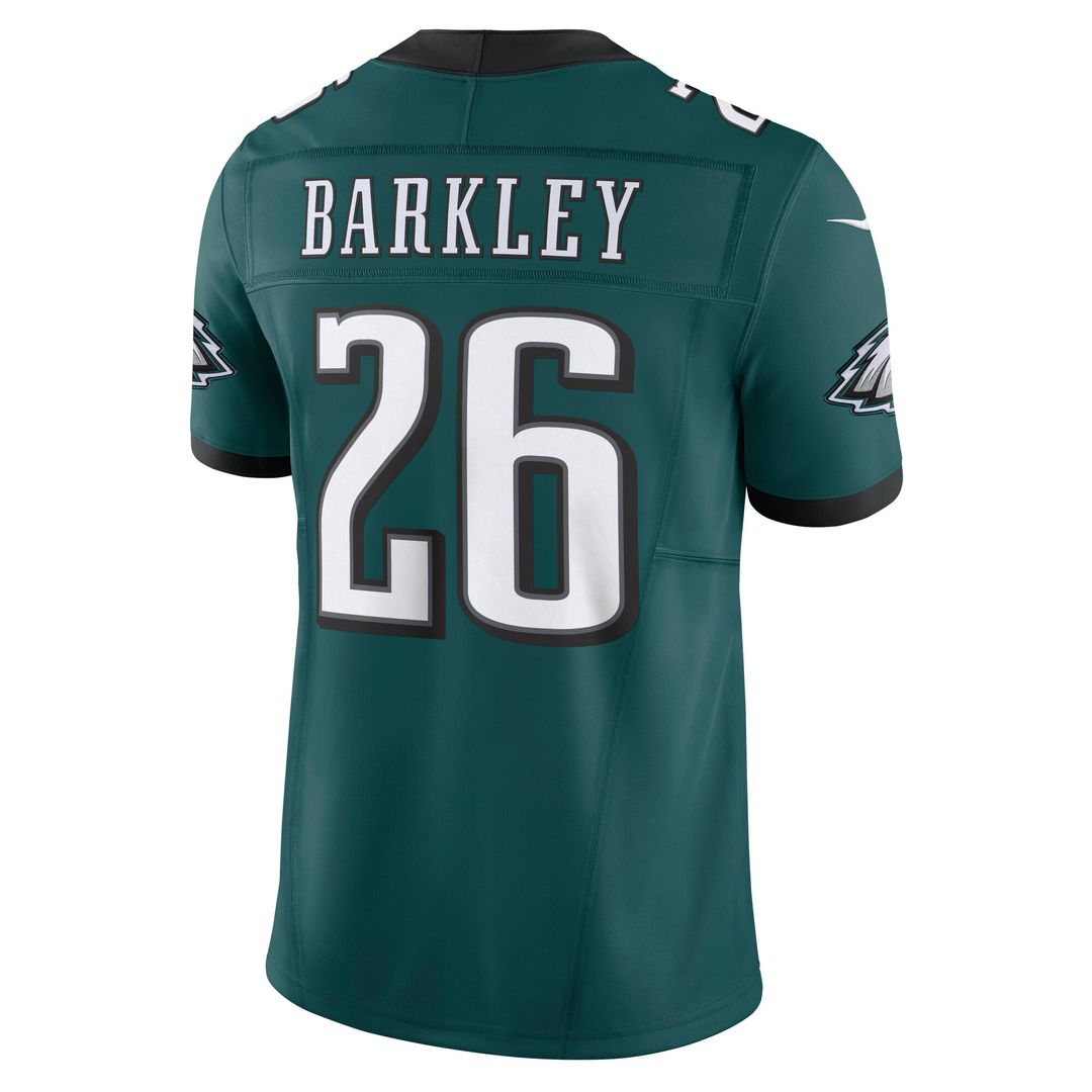 Saquon Barkley Philadelphia Eagles Nike Vapor F.U.S.E. Limited Jersey - Midnight Green Official NFL Team Apparel Football Fan Gear