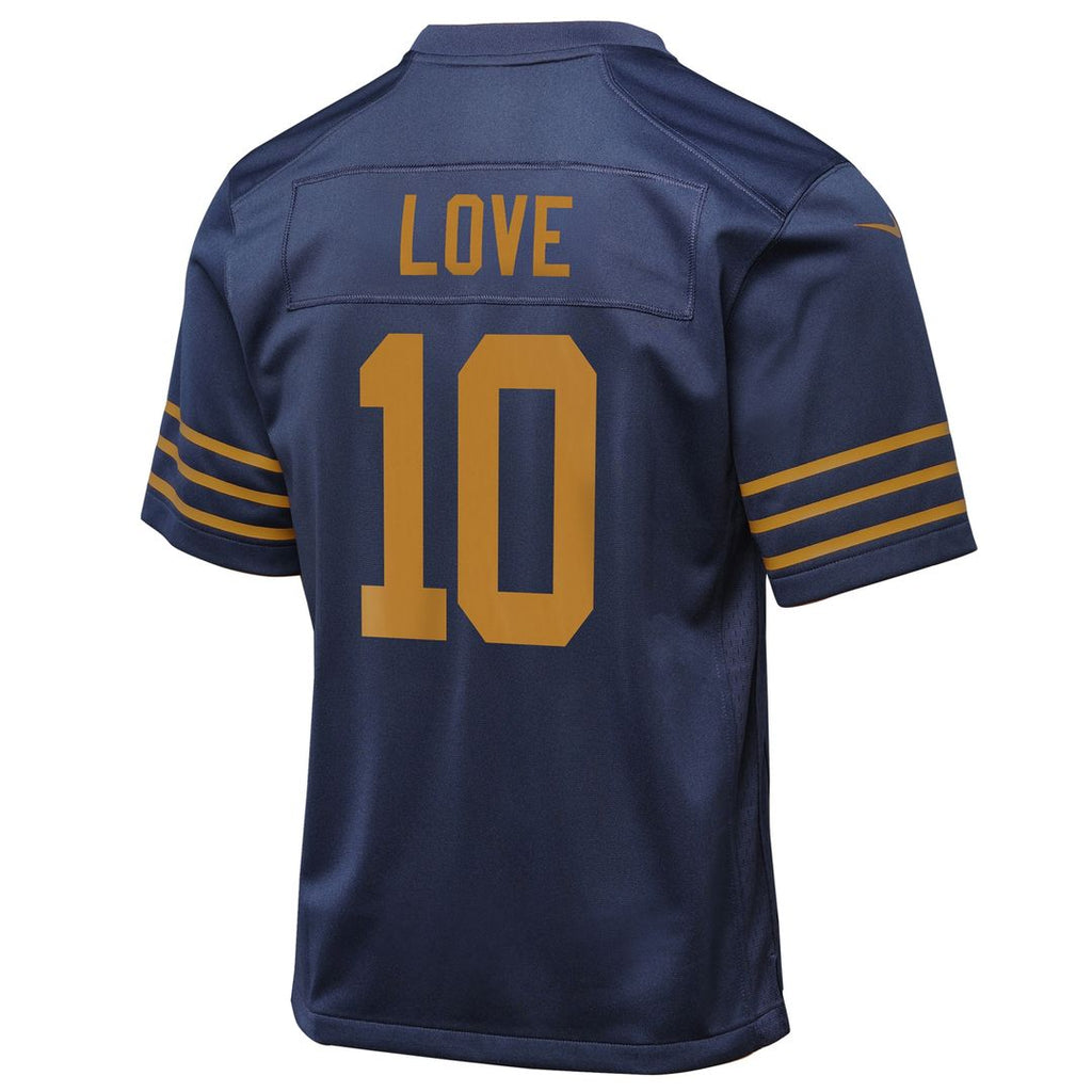 Jordan Love Green Bay Packers Nike Youth The 1923 Classic Game Jersey - Navy Official NFL Team Apparel Football Fan Gear
