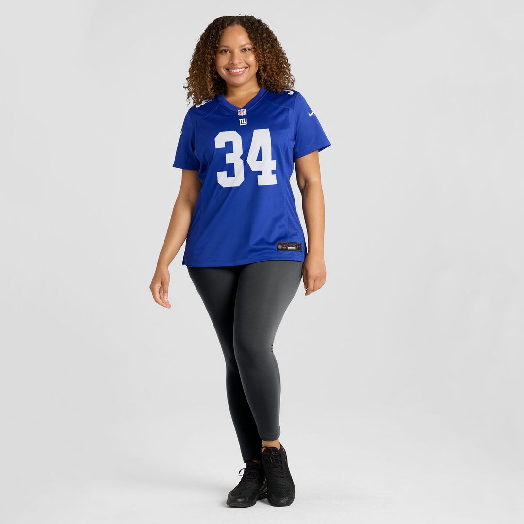 Beau Brade New York Giants Nike Women's Team Game Jersey - Royal Official NFL Team Apparel Football Fan Gear