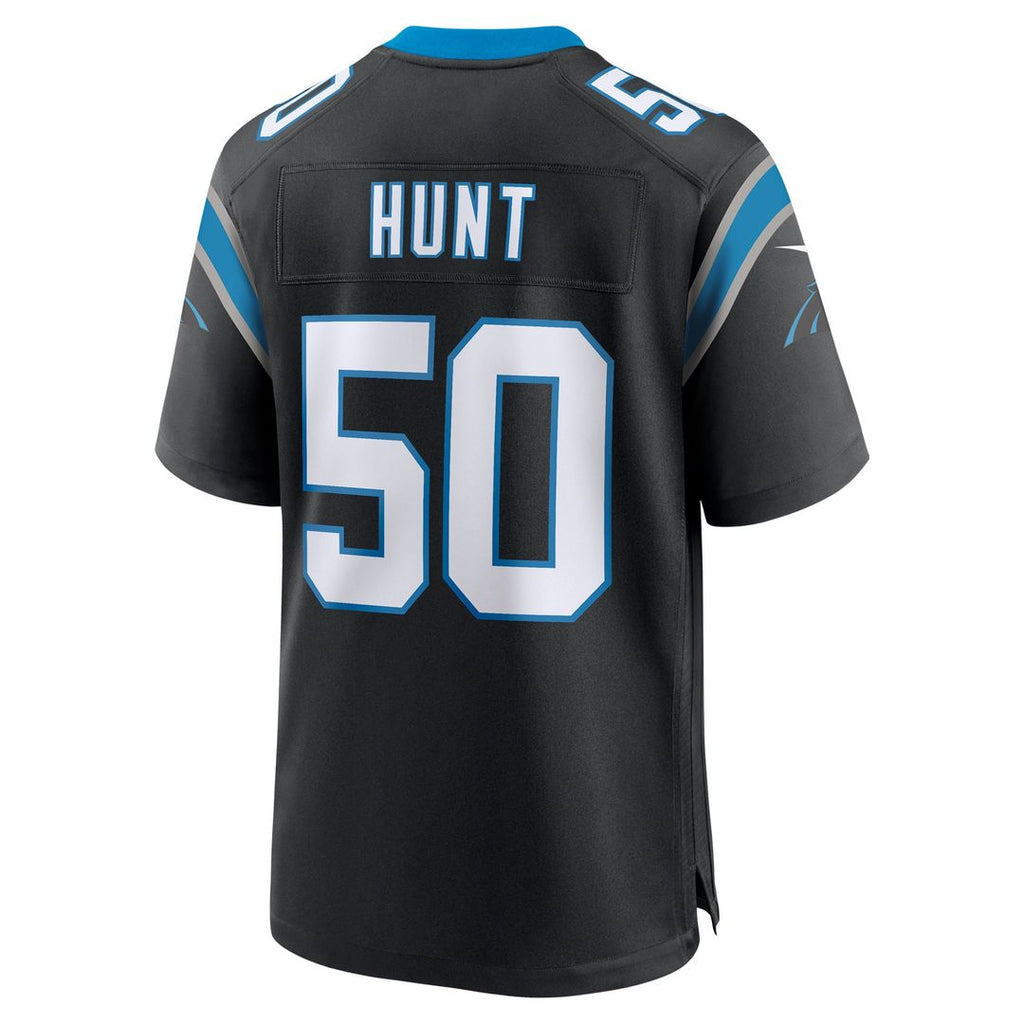 Robert Hunt Carolina Panthers Nike Game Jersey - Black Official NFL Team Apparel Football Fan Gear