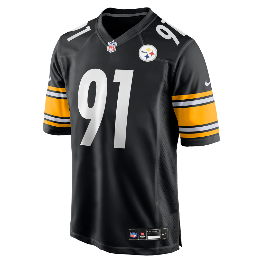 Logan Lee Pittsburgh Steelers Nike Game Jersey - Black Official NFL Team Apparel Football Fan Gear
